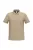 iDeal Basic - Egyenes szabású, pique galléros férfi póló - Ideal Sand - 2XL
