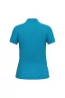 iDeal Basic - Egyenes szabású, pique galléros női póló - Ideal Atoll Blue - L