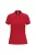 iDeal Basic - Egyenes szabású, pique galléros női póló - Ideal Red - S