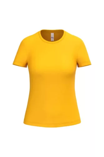 iDeal Basic - Egyenes szabású, kerek nyakú női póló - Ideal Gold - L