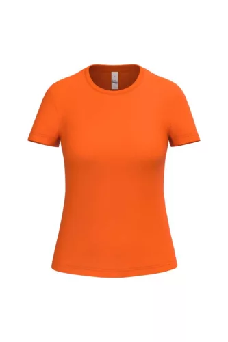 iDeal Basic - Egyenes szabású, kerek nyakú női póló - Ideal Orange - L