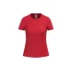iDeal Basic - Egyenes szabású, kerek nyakú női póló - Ideal Red - XL