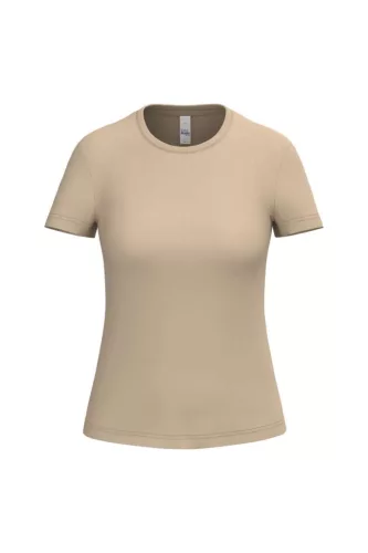 iDeal Basic - Egyenes szabású, kerek nyakú női póló - Ideal Sand - L