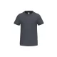 iDeal Basic - Egyenes szabású, kerek nyakú gyerek póló - Ideal Dark Grey - 10/12 éves