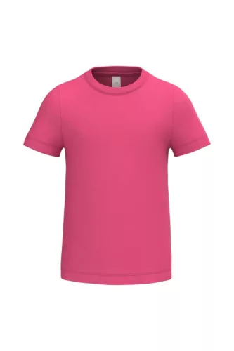 iDeal Basic - Egyenes szabású, kerek nyakú gyerek póló - Ideal Fuchsia - 10/12 éves