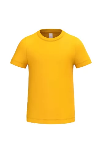 iDeal Basic - Egyenes szabású, kerek nyakú gyerek póló - Ideal Gold - 10/12 éves