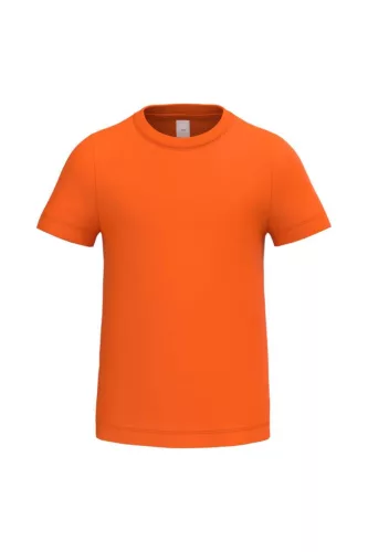 iDeal Basic - Egyenes szabású, kerek nyakú gyerek póló - Ideal Orange - 10/12 éves