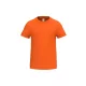 iDeal Basic - Egyenes szabású, kerek nyakú gyerek póló - Ideal Orange - 12/14 éves