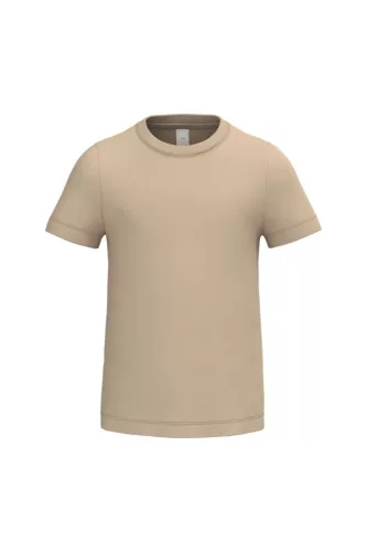 iDeal Basic - Egyenes szabású, kerek nyakú gyerek póló - Ideal Sand -6/8 éves