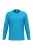 iDeal Basic - Egyenes szabású, hosszú ujjú unisex póló - Ideal Atoll Blue - S