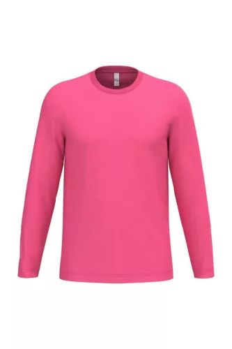 iDeal Basic - Egyenes szabású, hosszú ujjú unisex póló - Ideal Fuchsia - S
