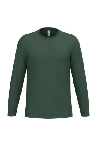 iDeal Basic - Egyenes szabású, hosszú ujjú unisex póló - Ideal Forest Green - L