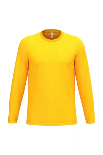 iDeal Basic - Egyenes szabású, hosszú ujjú unisex póló - Ideal Gold - L