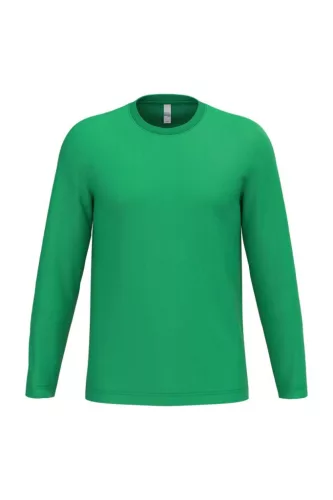 iDeal Basic - Egyenes szabású, hosszú ujjú unisex póló - Ideal Kelly Green - L