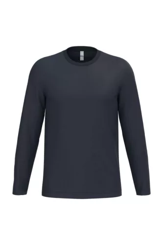 iDeal Basic - Egyenes szabású, hosszú ujjú unisex póló - Ideal Navy - XS