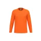 iDeal Basic - Egyenes szabású, hosszú ujjú unisex póló - Ideal Orange - L