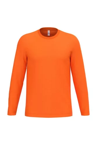 iDeal Basic - Egyenes szabású, hosszú ujjú unisex póló - Ideal Orange - XL