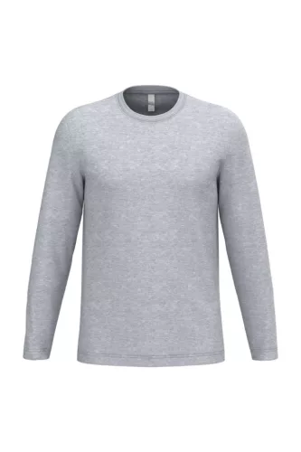iDeal Basic - Egyenes szabású, hosszú ujjú unisex póló - Ideal Oxford Grey - L