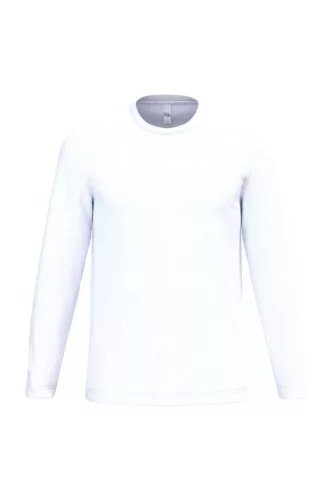 iDeal Basic - Egyenes szabású, hosszú ujjú unisex póló - Ideal White - M