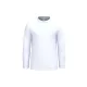 iDeal Basic - Egyenes szabású, hosszú ujjú gyerek póló - Ideal White - 4/6 éves