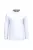 iDeal Basic - Egyenes szabású, hosszú ujjú gyerek póló - Ideal White - 6/8 éves