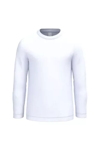 iDeal Basic - Egyenes szabású, hosszú ujjú gyerek póló - Ideal White - 8/10 éves