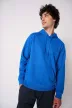 iDeal Basic - Kapucnis, kenguru zsebes alap unisex pulóver - Ideal Navy - L
