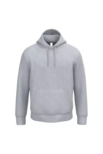 iDeal Basic - Kapucnis, kenguru zsebes alap unisex pulóver - Ideal Oxford Grey - 3XL