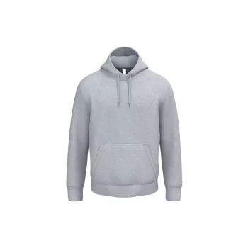   iDeal Basic - Kapucnis, kenguru zsebes alap unisex pulóver - Ideal Oxford Grey - L