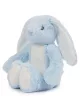 Mumbles Print Me - Kék nyuszi emblémázható pocakkal - Ülve kb 20 cm