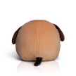 Mumbles SQUIDGY'S - Barna kutyus emblémázható pocakkal - Kb 29 cm