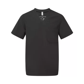   Onna "LIMITLESS" - Lélegző, rugalmas anyagú férfi tunika - Exact Black - 2XL