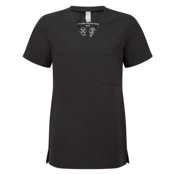   Onna "LIMITLESS" - Lélegző, rugalmas anyagú női tunika - Exact Black - 2XL