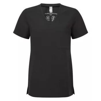   Onna "LIMITLESS" - Lélegző, rugalmas anyagú női tunika - Exact Black - 2XL