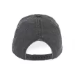 Native Spirit - Környezetbarát, koptatott hatású unisex baseball sapka - Washed Black