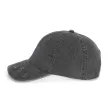 Native Spirit - Környezetbarát, koptatott hatású unisex baseball sapka - Washed Black