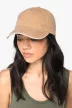 Native Spirit - Mosott hatású unisex baseball sapka - Washed Paprika