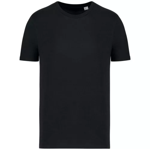 Native Spirit - Környezetbarát, egyenes szabású unisex póló - Fekete - S