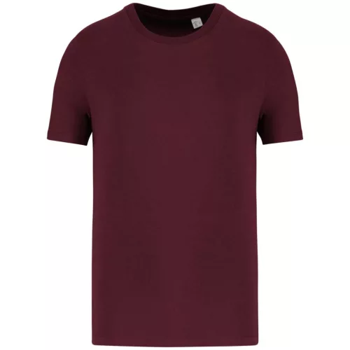Native Spirit - Környezetbarát, egyenes szabású unisex póló - Sötét cseresznye - M