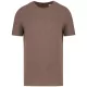 Native Spirit - Környezetbarát, egyenes szabású unisex póló - Melírozott Grizzly barna - XS