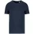 Native Spirit - Környezetbarát, egyenes szabású unisex póló - Melírozott tengerészkék - 3XL