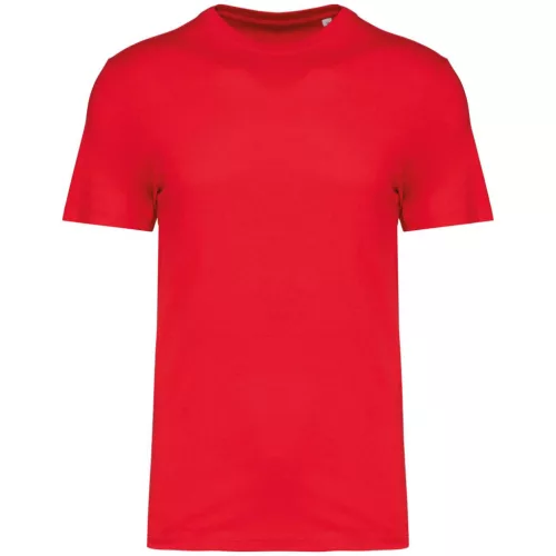 Native Spirit - Környezetbarát, egyenes szabású unisex póló - Pipacspiros - 2XL