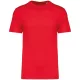Native Spirit - Környezetbarát, egyenes szabású unisex póló - Pipacspiros - 5XL