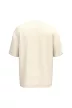 Native Spirit - Környezetbarát, oversize, unisex hibrid pulóver és póló keveréke - Raw Natural - 2XL