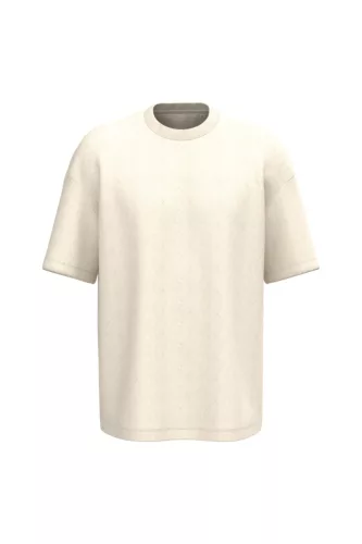 Native Spirit - Környezetbarát, oversize, unisex hibrid pulóver és póló keveréke - Raw Natural - M
