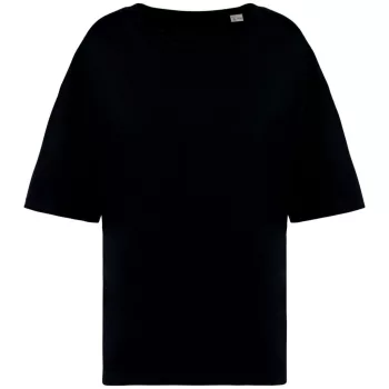   Native Spirit - Környezetbarát, oversize, 100% organikus pamut női póló - Fekete - XXS/XS