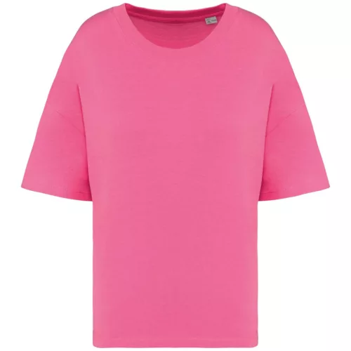 Native Spirit - Környezetbarát, oversize, 100% organikus pamut női póló - Candy - S/M
