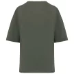 Native Spirit - Környezetbarát, oversize, 100% organikus pamut női póló - Khaki - S/M