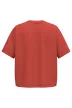 Native Spirit - Környezetbarát, oversize, 100% organikus pamut női póló - Paprika - S/M