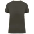 Native Spirit - Egyenes szabású, kerek nyakú női póló - Khaki - XL
